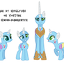 MLP FiM Base 5 Ponies