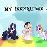 MLP My inspirations - NOW by fillychu