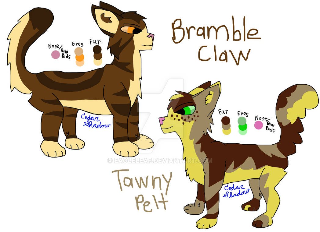 Brambleclaw And Tawnypelt Refrence Sheet By EagleLeaf On DeviantArt brambleclaw-and-tawnypelt-refrence-sheet-by-eagleleaf-on-deviantart