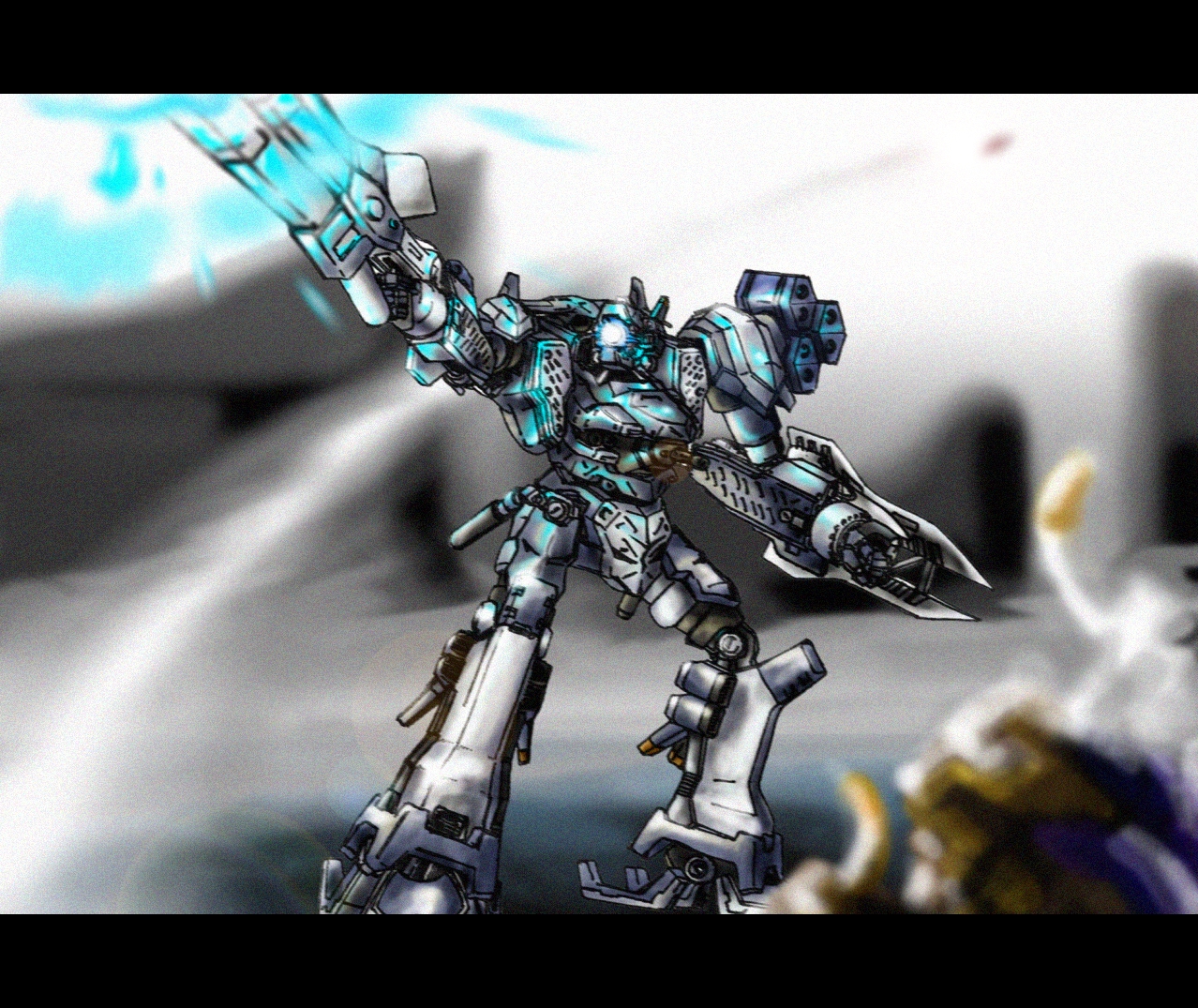 Armored core coloured