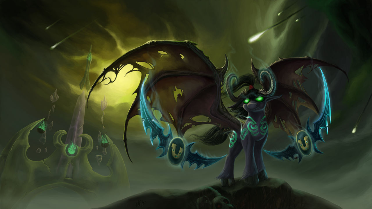 Stormrage (he's a pony again) by 0Riane0