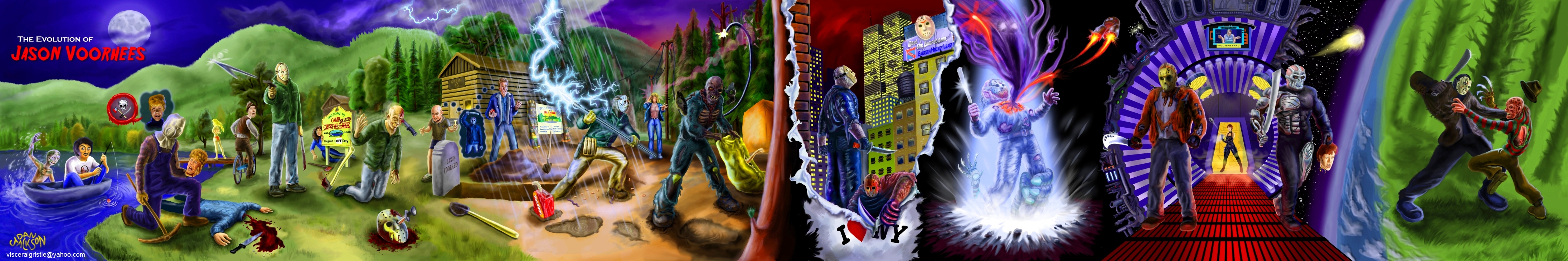 Evolution of Jason Voorhees