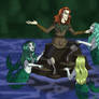 Loki Comforts the Rhinemaidens