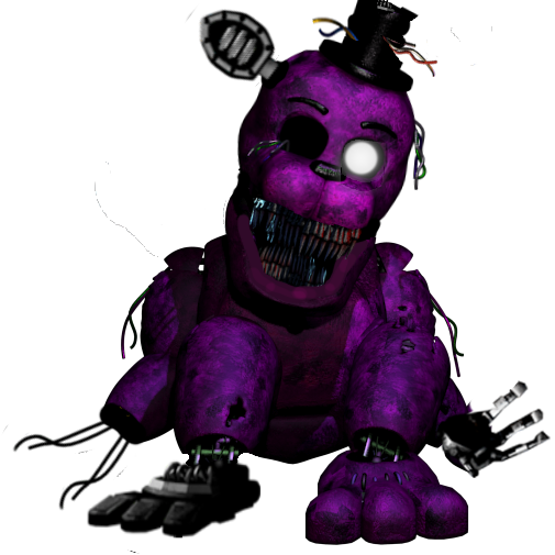 C4D FNAF POSTER: Sinister Shadow Freddy by XeroxX92 on DeviantArt