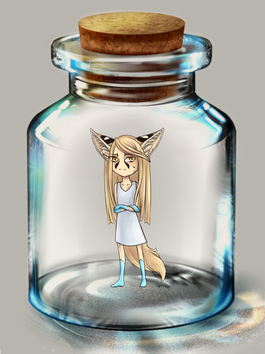 Chibi in a Bottle