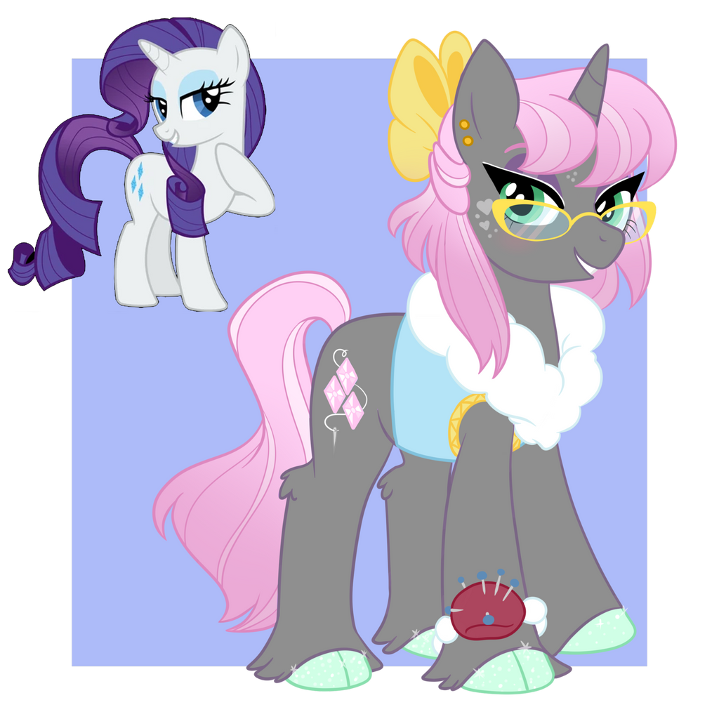 Rarity - redesign by CCKittyCreative on DeviantArt