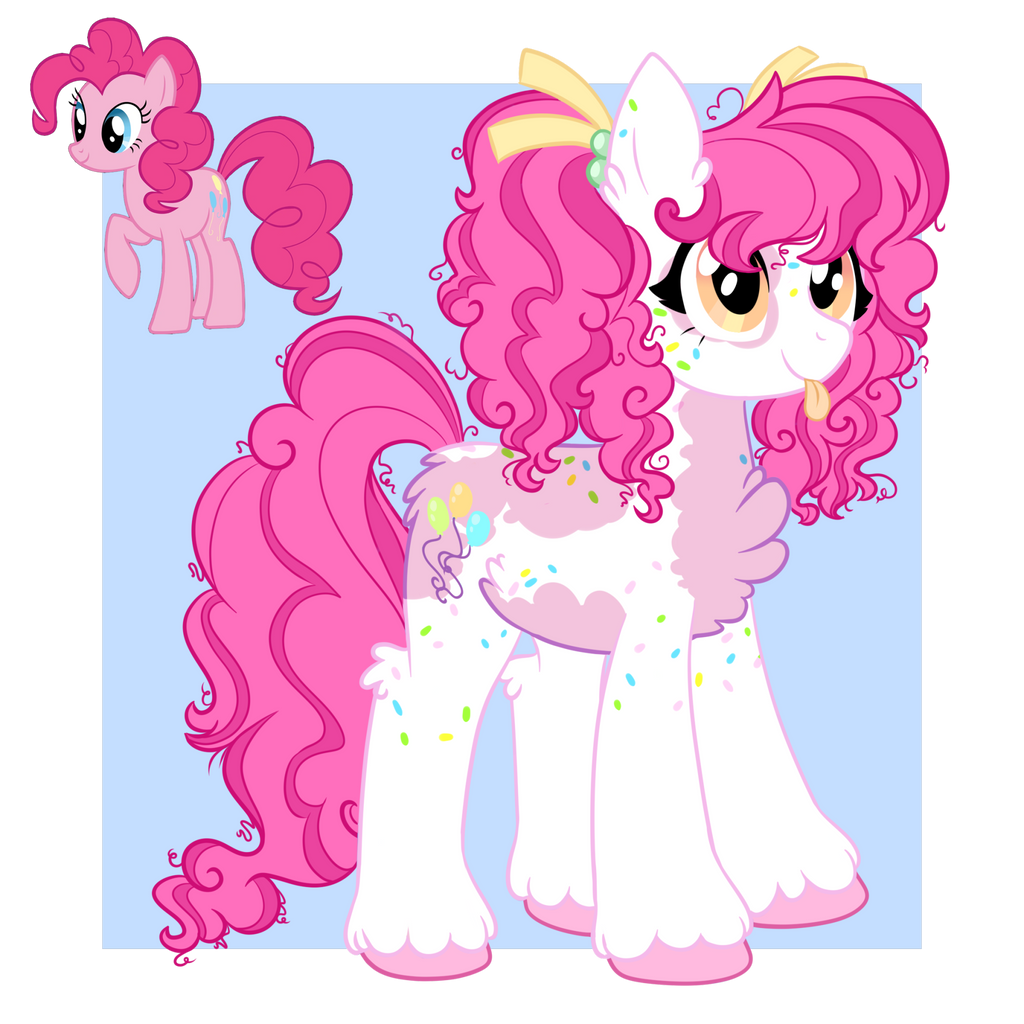 Pinkie Pie - redesign by CCKittyCreative on DeviantArt