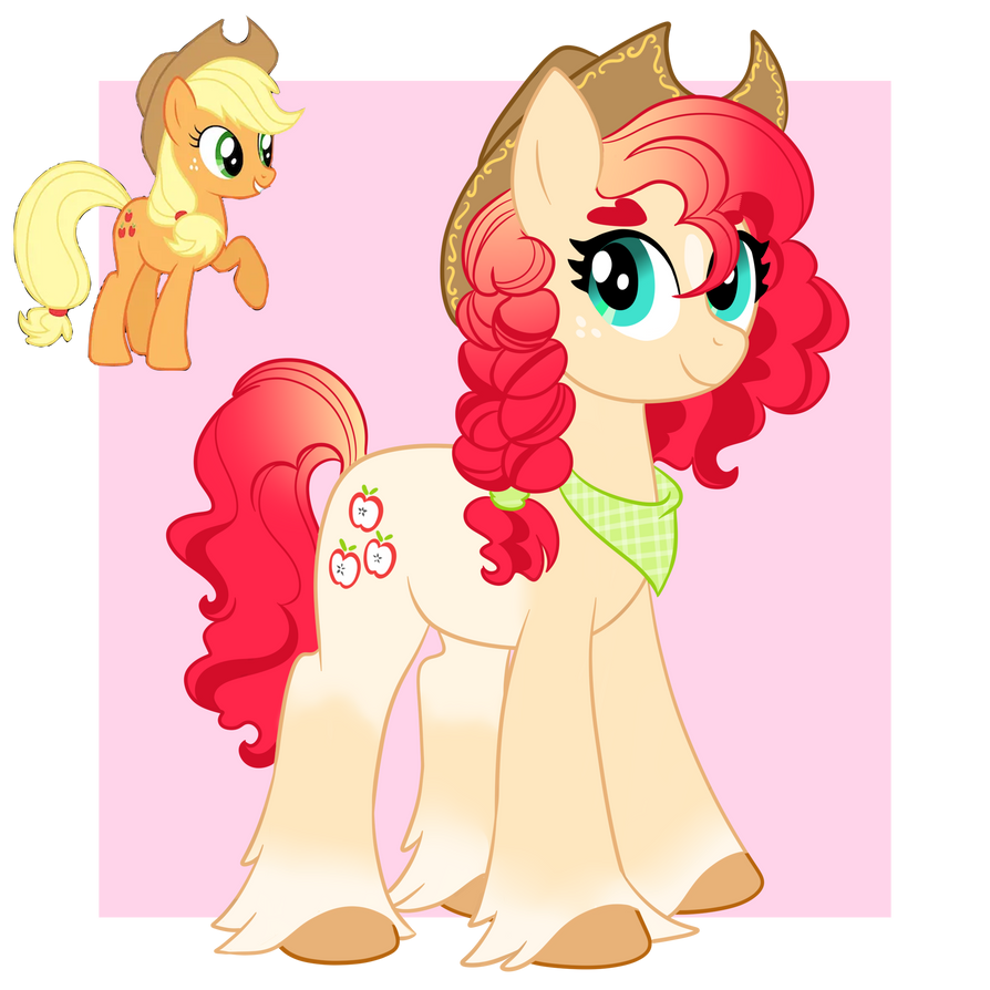 Applejack - redesign by CCKittyCreative on DeviantArt