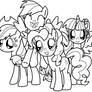 MLP Coloring Page 2