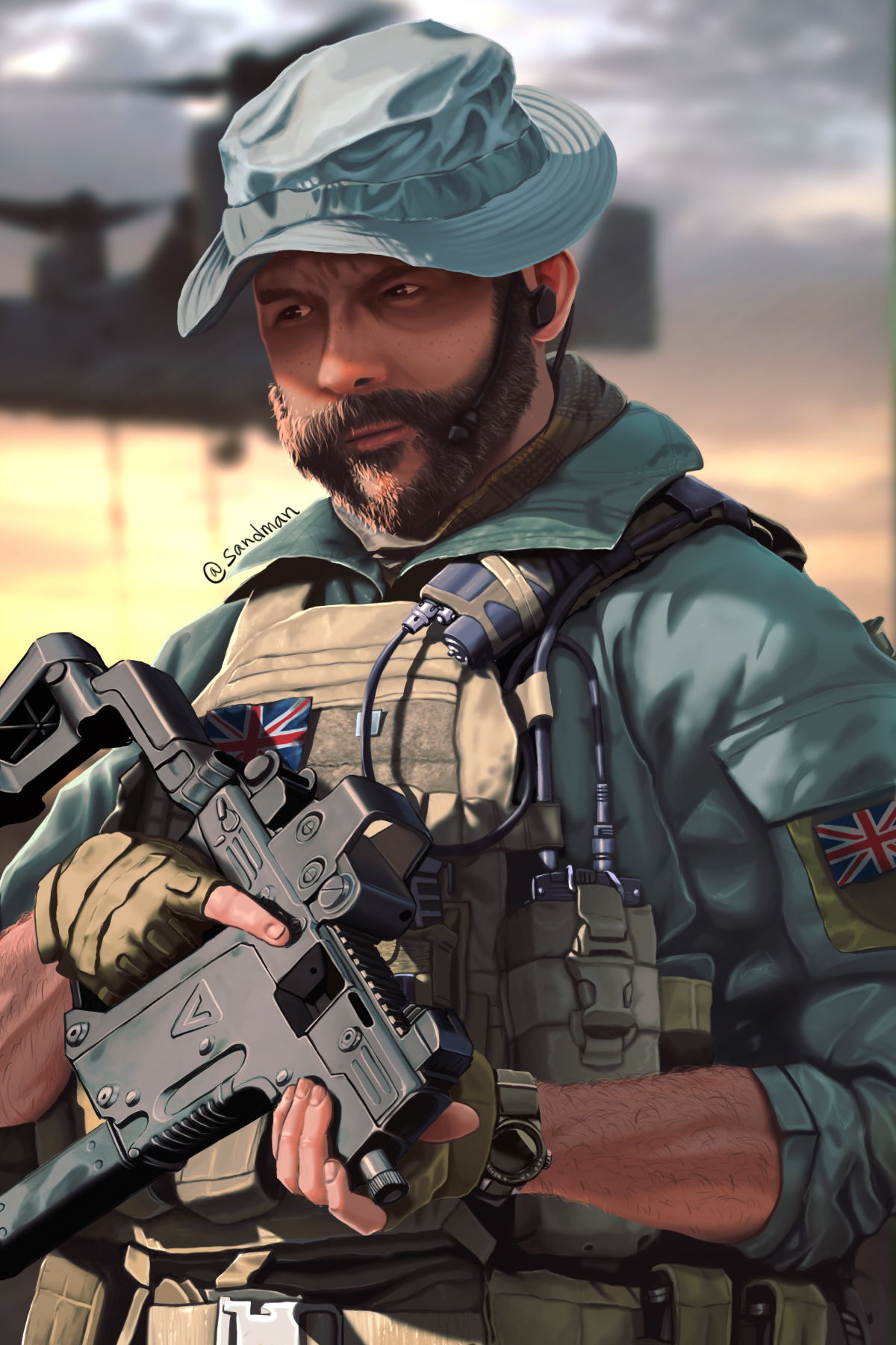 Captain price by Sandman4k on DeviantArt