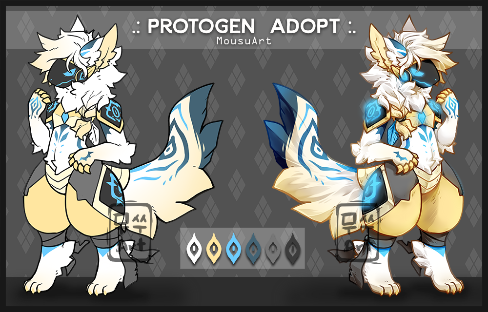 this is my protogen! - Art by Sir_Burnt : r/protogen