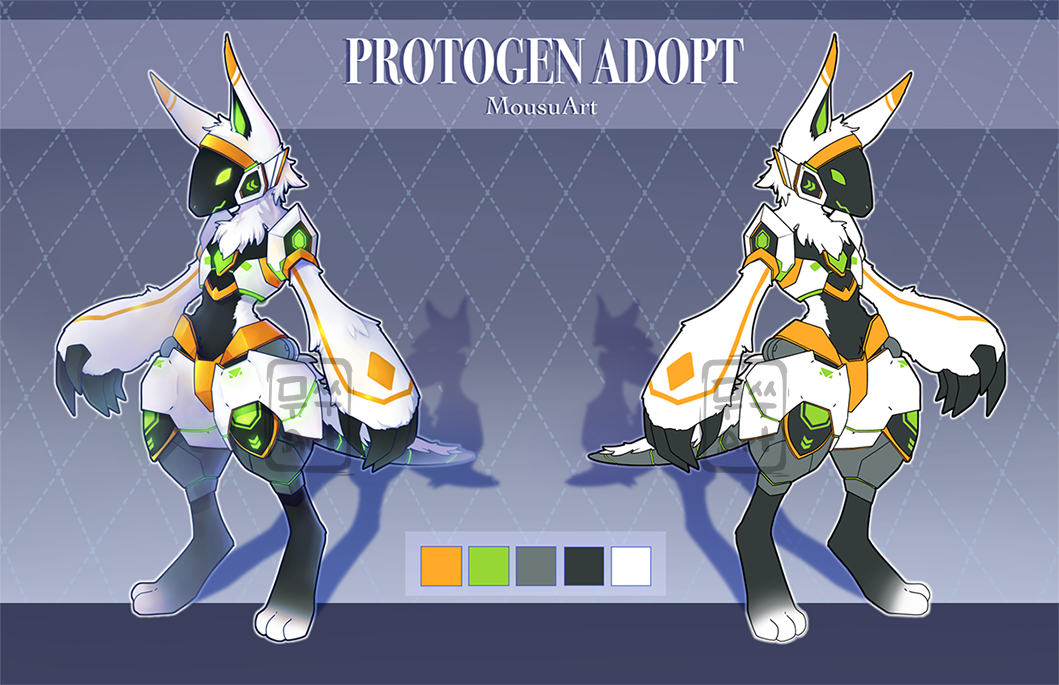 this is my protogen! - Art by Sir_Burnt : r/protogen