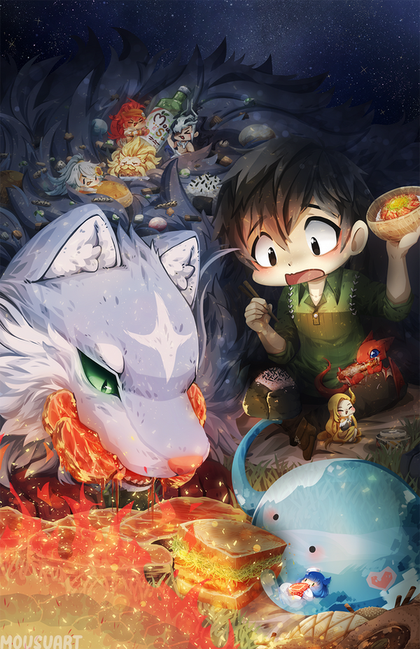 Campfire Cooking in Another World with My Absurd Skill The Wolf