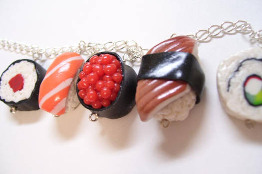 Sushi Charm Necklace