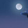 Luna's Determination: Canterlot at night 2