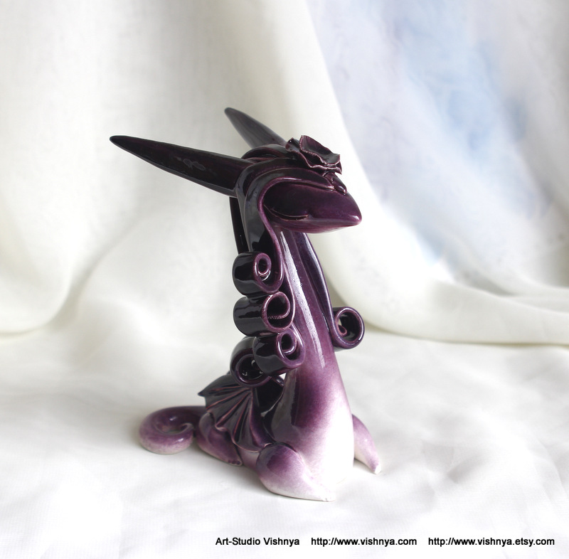 Dark purple wine Dragon