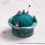 Magical planet - Pincushion and Decorative Pins