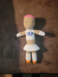 SC5 part 2 Ulala Crochet Doll W.I.P 