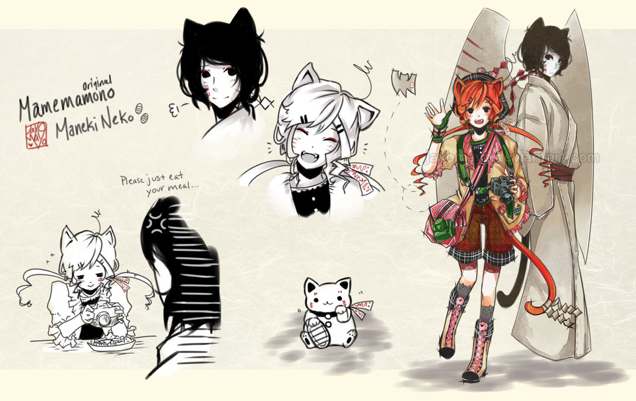 [Closed] Mamemamono Adopt ver. Maneki-neko