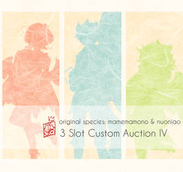 [CLOSED] Custom Auction::Mamemamono NuoNiao