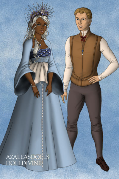 Tudor Disney Couples Milo Thatch and Princess Kida