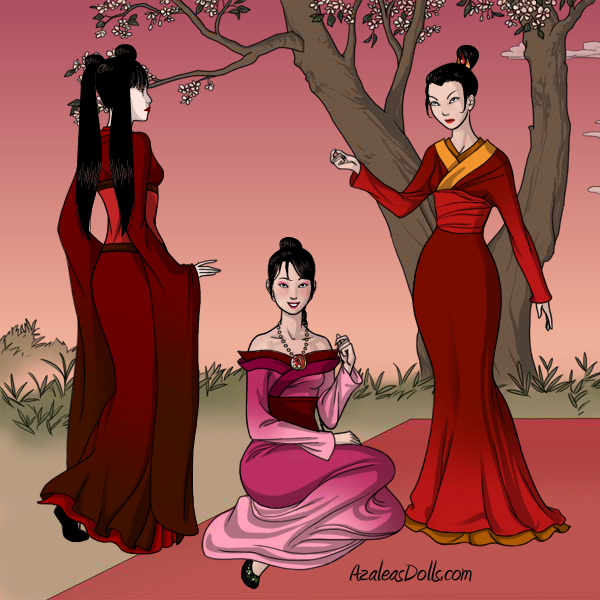 Azalea's Dolls - Avatar- Mai, Ty Lee, Azula