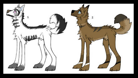 Wolf Adoptables 0/2 - OPEN