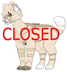 Egyptian Wolf Adoptable - ClOSED