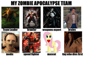 My zombie apocalypse team