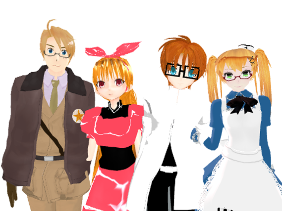 APH X CN - My Favourite Crossover Couples