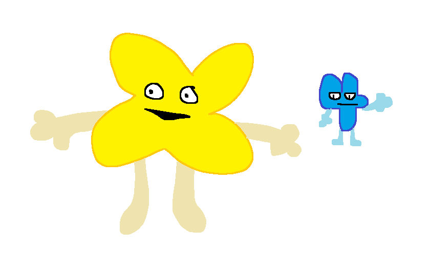 BFDI Month 4: Four and X by dunkyl on DeviantArt