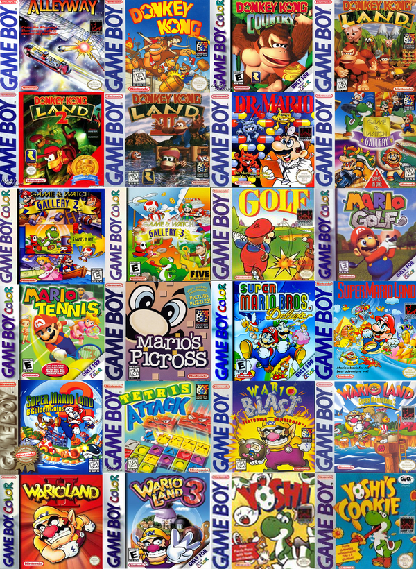 Mario For Gameboy Mario's GameBoy Games by sonictoast on DeviantArt