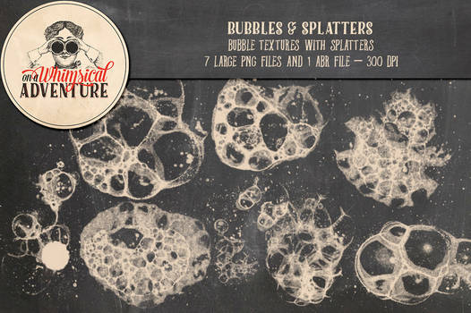 Bubbles And Splatters Brushes