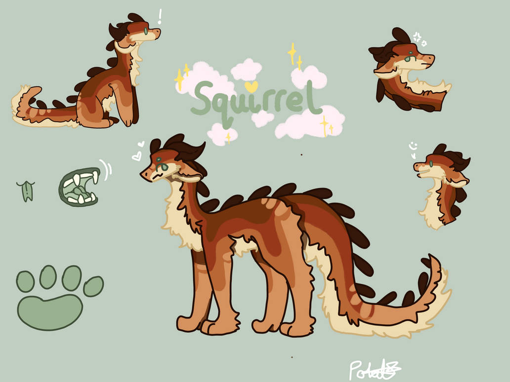 Deviantart Risumon Squirrel Squirrels aaa //CE// by Potato-With-A-Pencil on DeviantArt