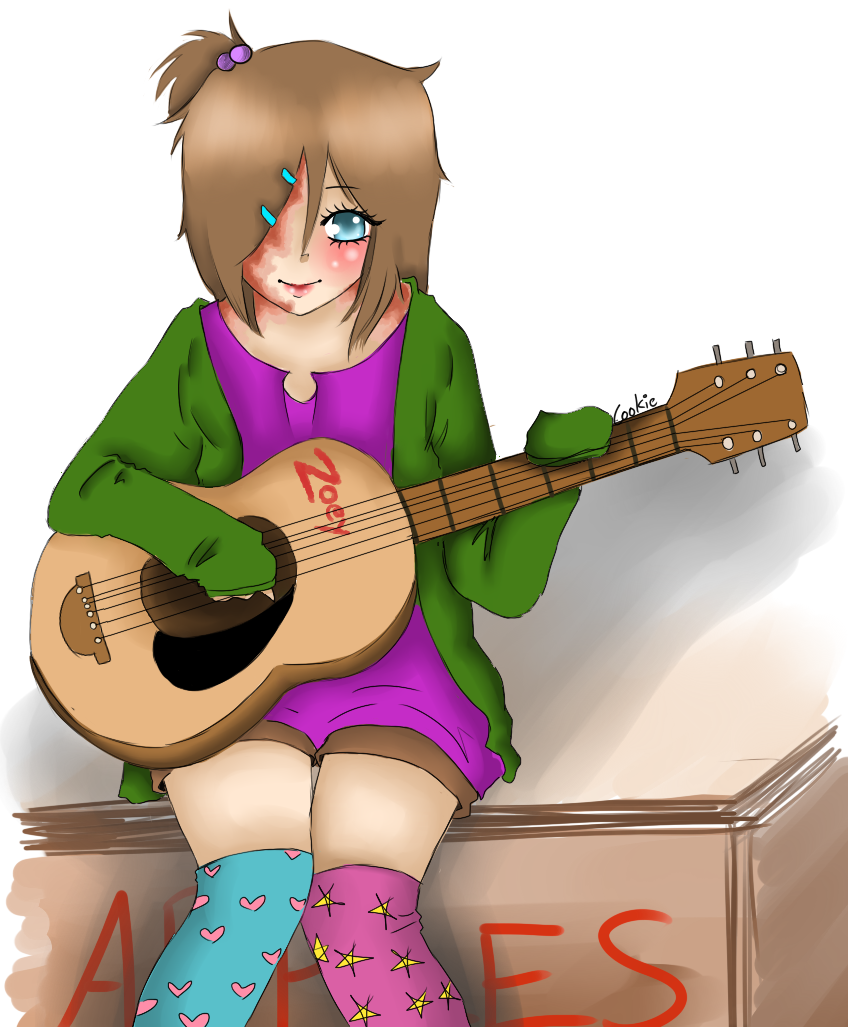 Guitars Are The Most Hardest Thing To Draw omg