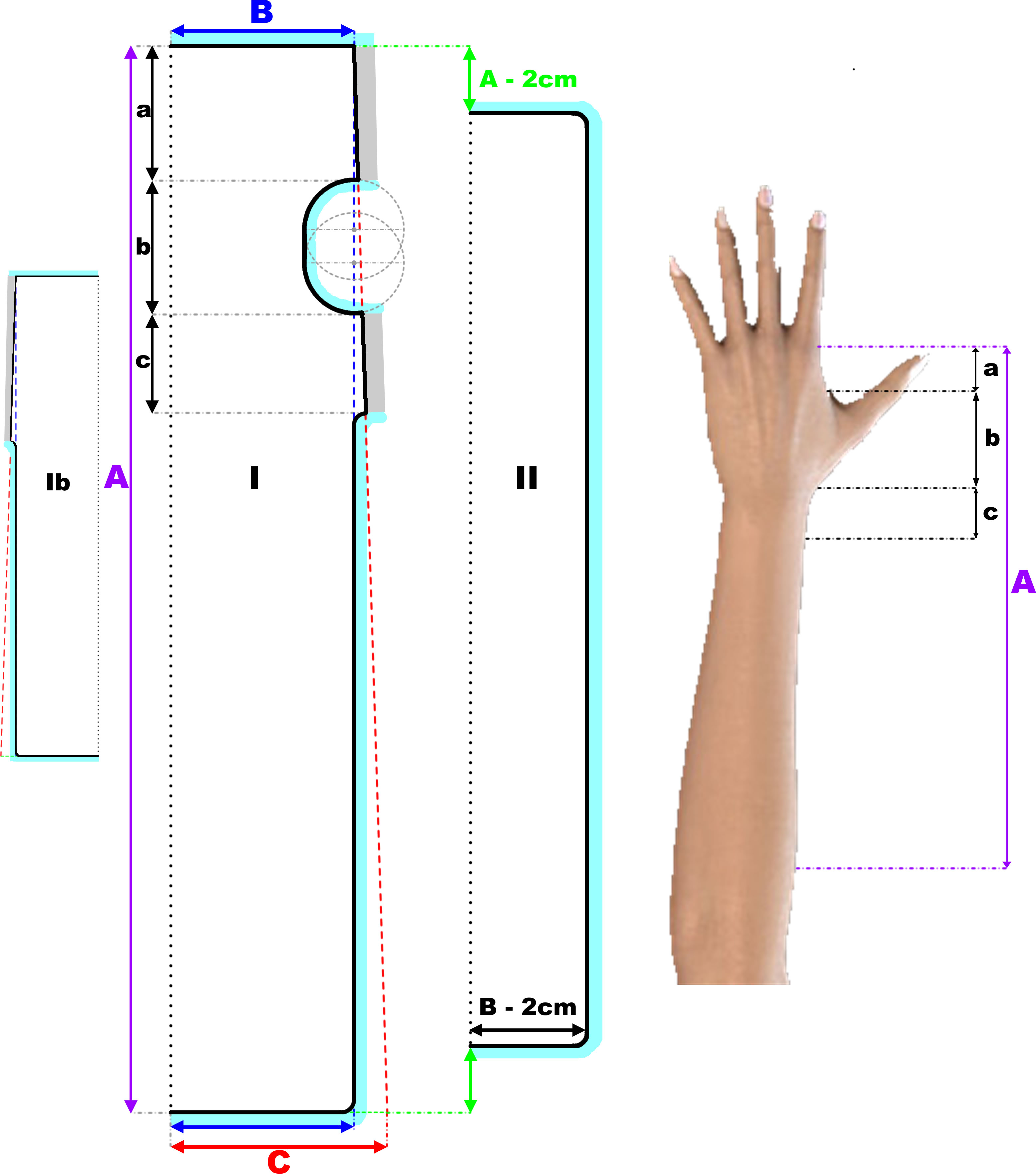 Leather gloves tutorial