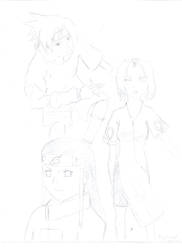 Sasuke, Saukra, Neji