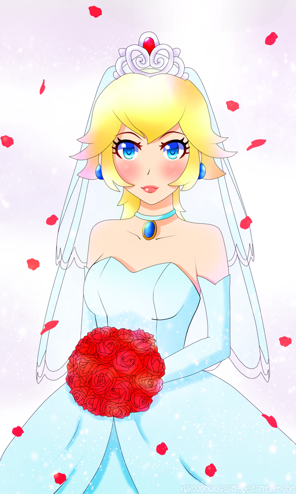 Super Mario Odyssey Wedding Princess Peach By Kurovonwolfgang On 