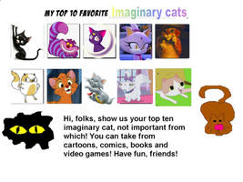 My top 10 favorites imaginary cats