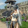 Female Dovahkiin cosplay from Skyrim