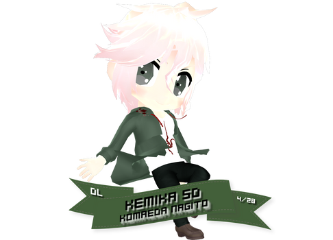 [MMD/MMM DL] Kemika SD Komaeda Nagito