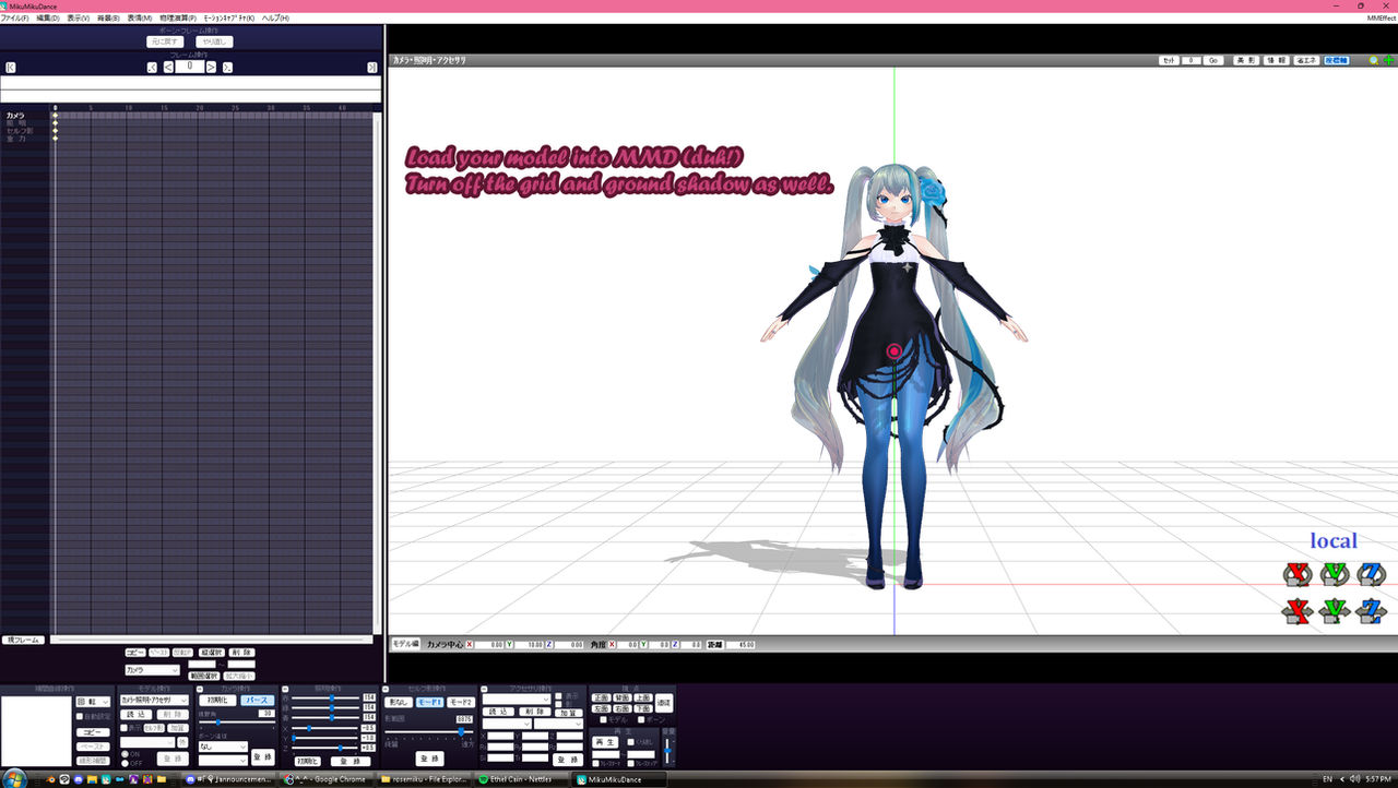 Mmd Model Shading Tutorial for soft anime shading in MMD by aeternalblossom on DeviantArt