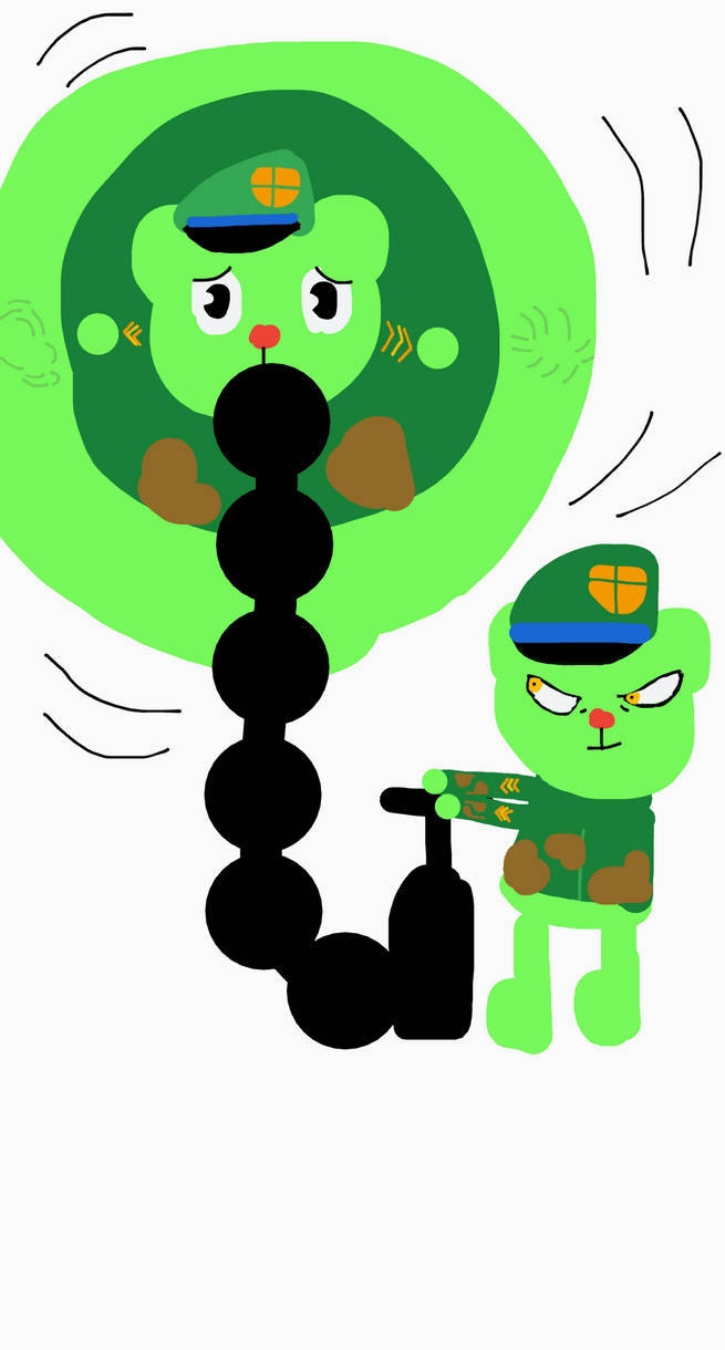 Fliqpy Inflating Flippy by MettatonEXfan2022 on DeviantArt