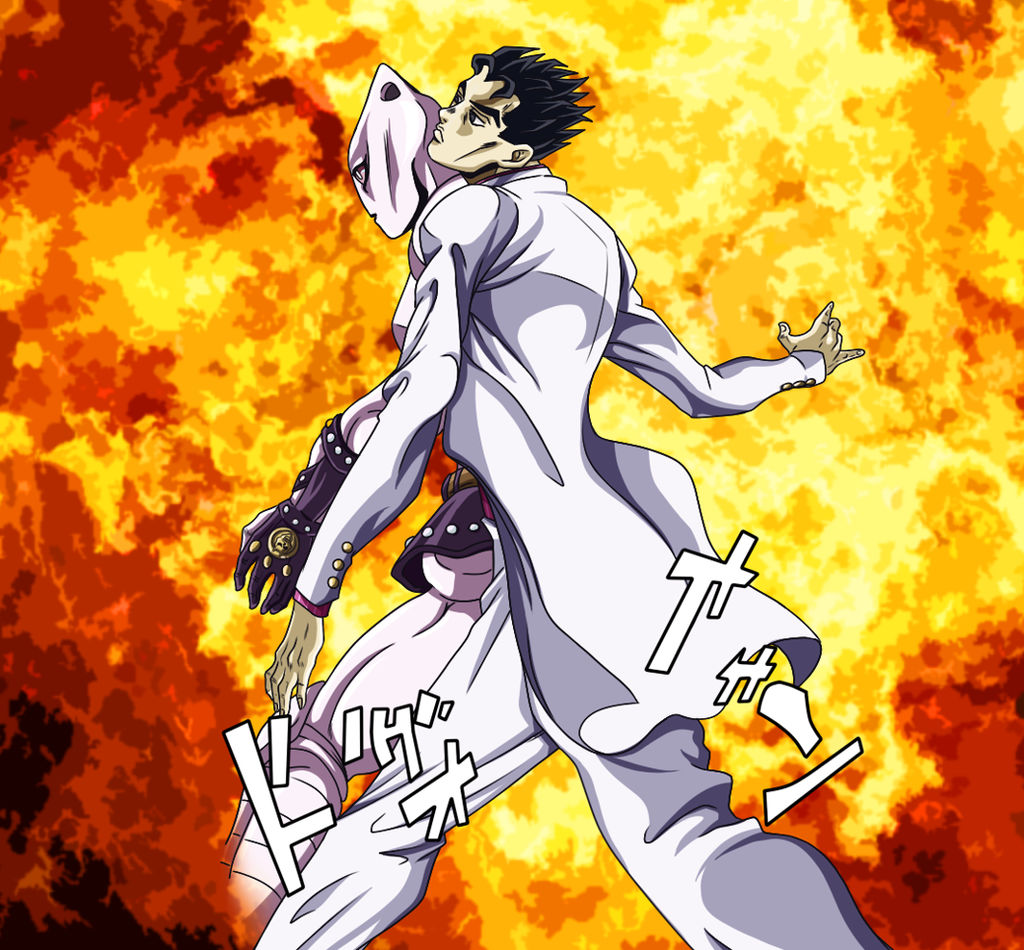 Kosaku Kawajiri And Killer Queen By Dzkynosequemas On Deviantart