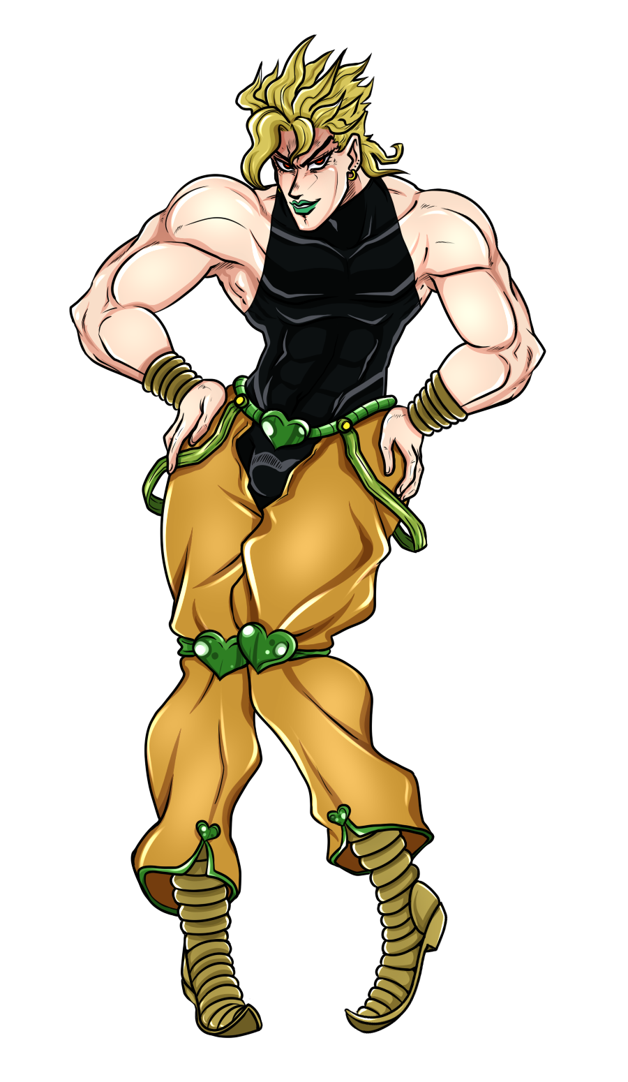 Dio Brando commission by phil-cho on DeviantArt