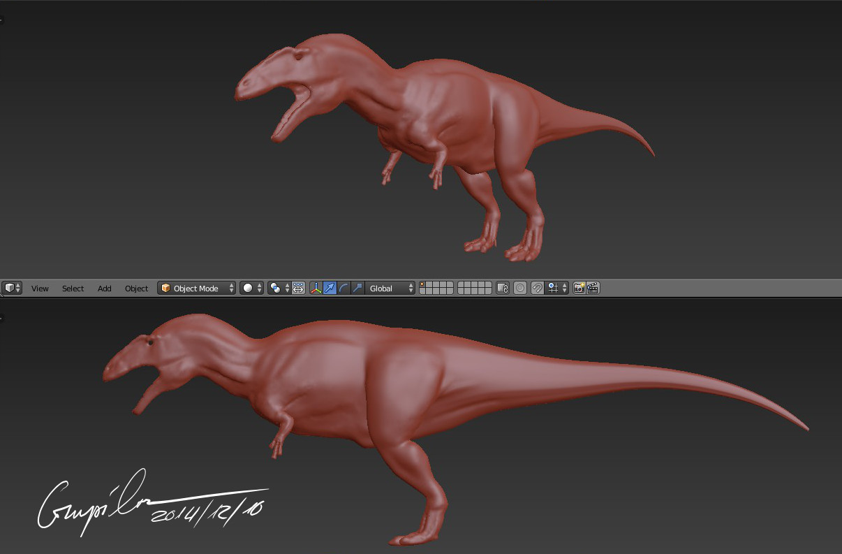 Acrocanthosaurus Wip 20141210 By C Compiler On Deviantart