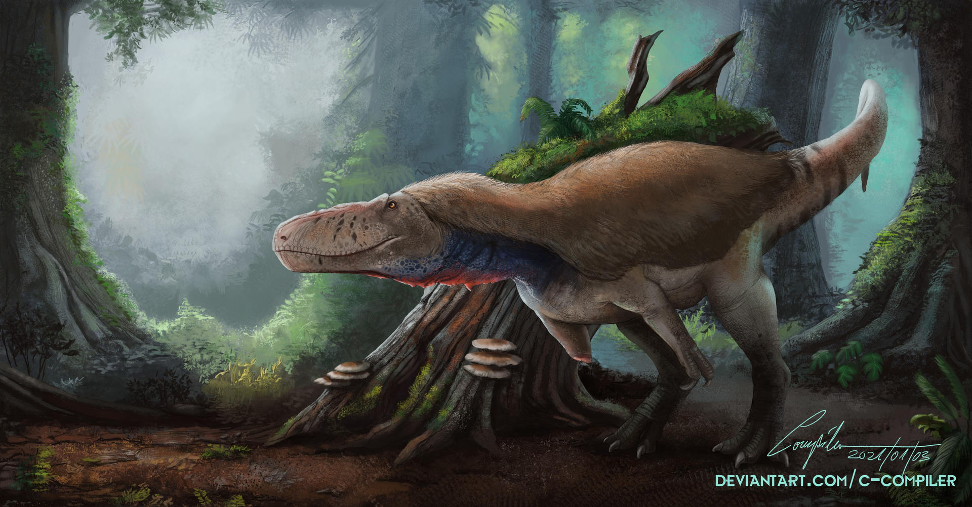 Stumpy Saurus A Dryptosaurus named Stumpy / Hell Creek Diaries by c-compiler on ...
