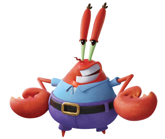 Mr Krabs Render by KnifeOrSomething on DeviantArt