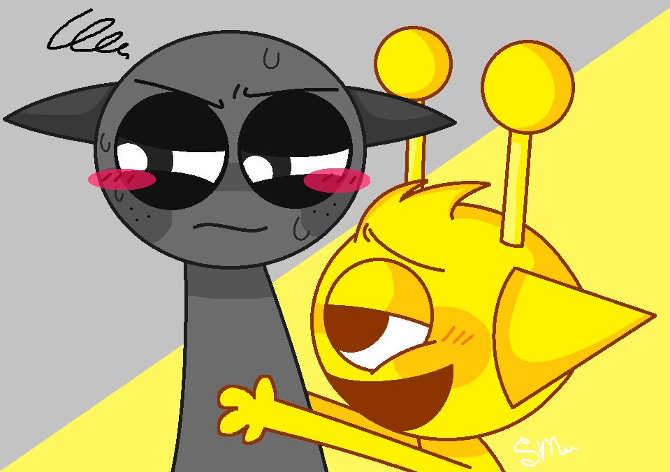 Simon X Rey Simon x Gray (Graymon or LemonDull) by BananaSama1 on DeviantArt