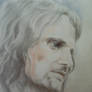 Viggo Mortensen as Aragorn.